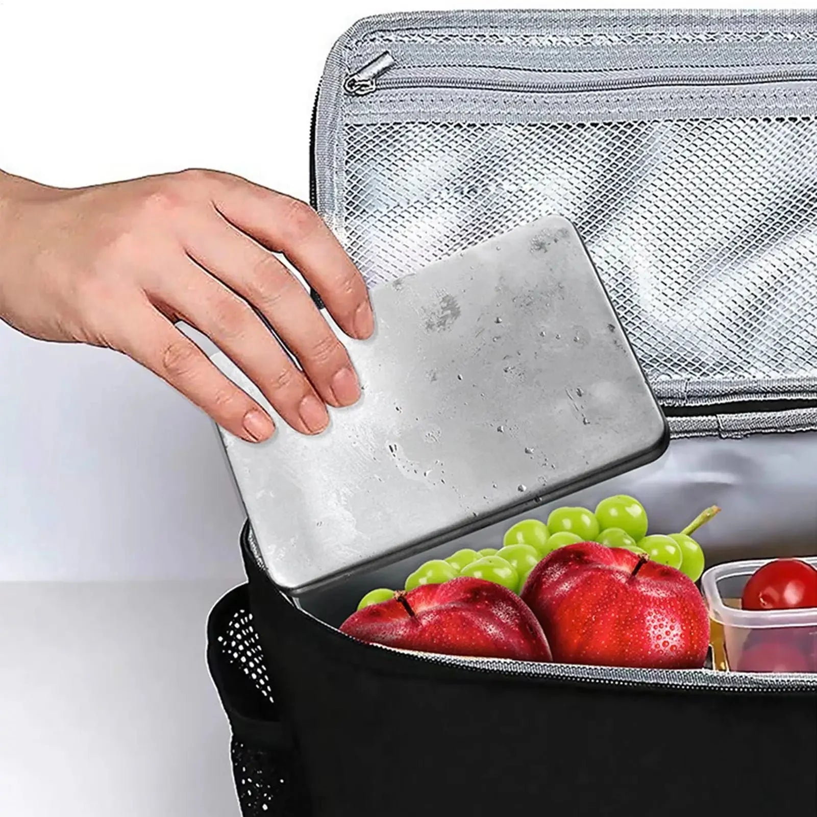 Cooling Pack Stainless Steel Slim Reusable Set of 2