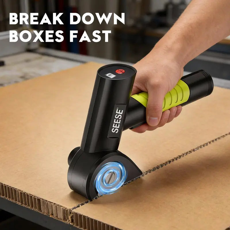 Cordless Fabric Cutter Brushless Motor & Replaceable Blades