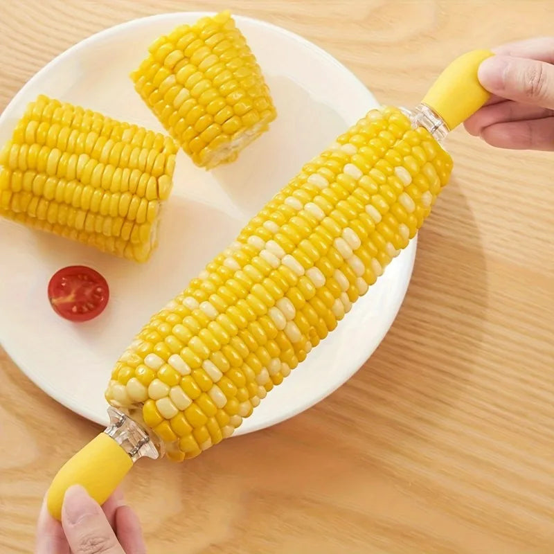 Corn On The Cob Holders Comfortable Grip Stainless Steel