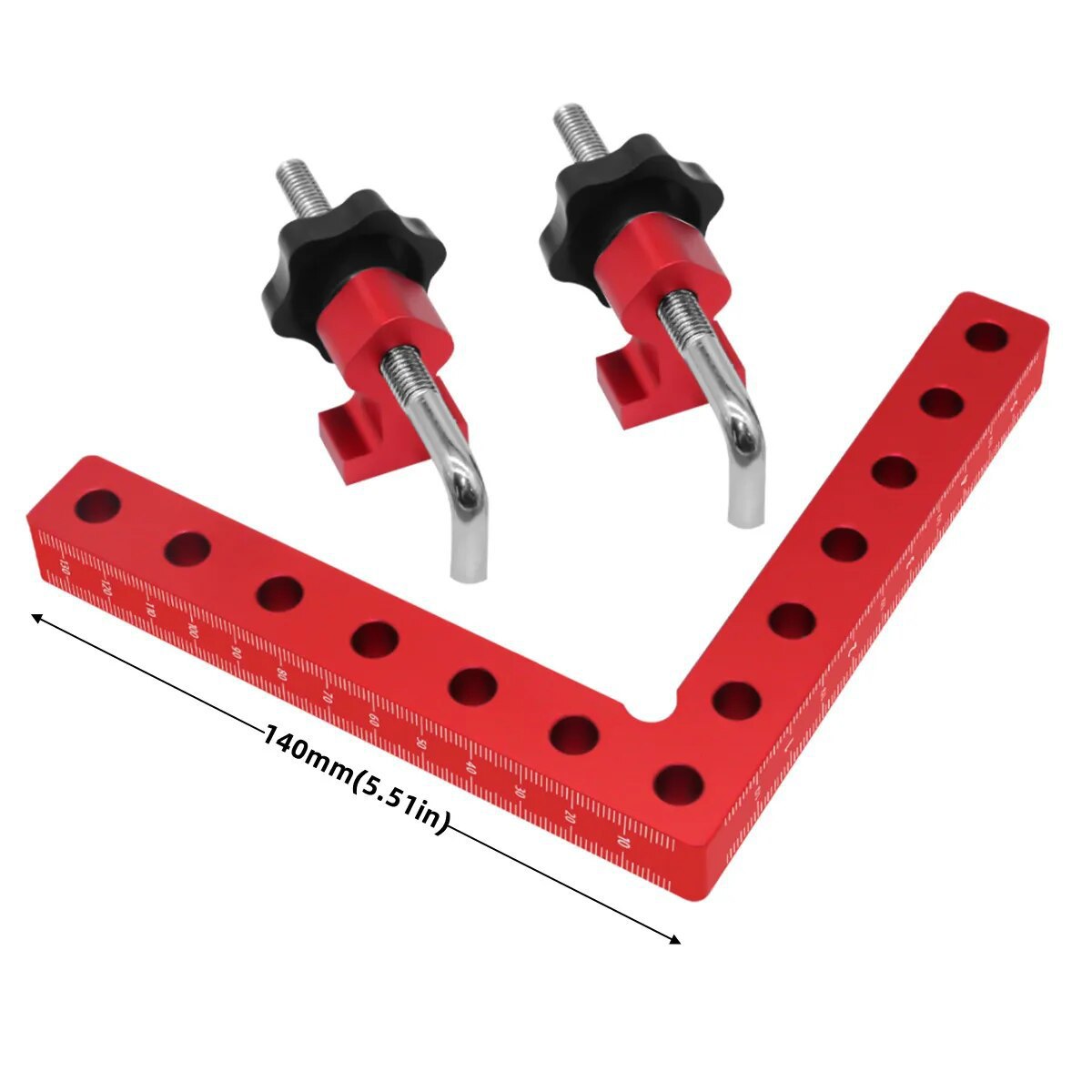 Corner Clamp Right-Angle Aluminum Alloy Adjustable Screw