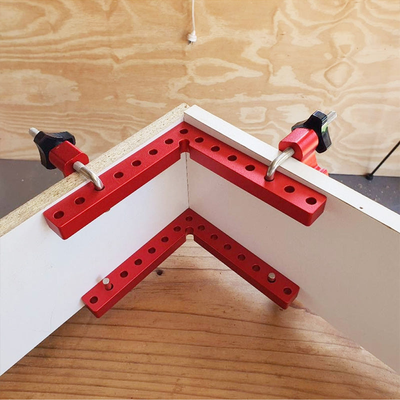 Corner Clamp Set Aluminum 90° Multi-Point Clamping