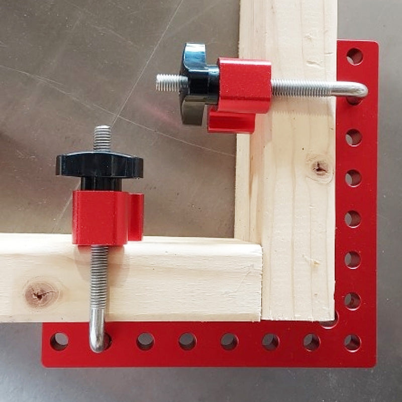 Corner Clamp Set Aluminum 90° Multi-Point Clamping
