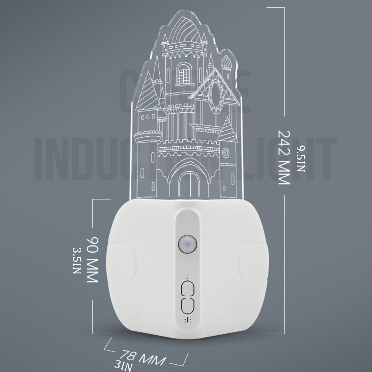 Corner Night Light Motion-Activated Magnetic Mount