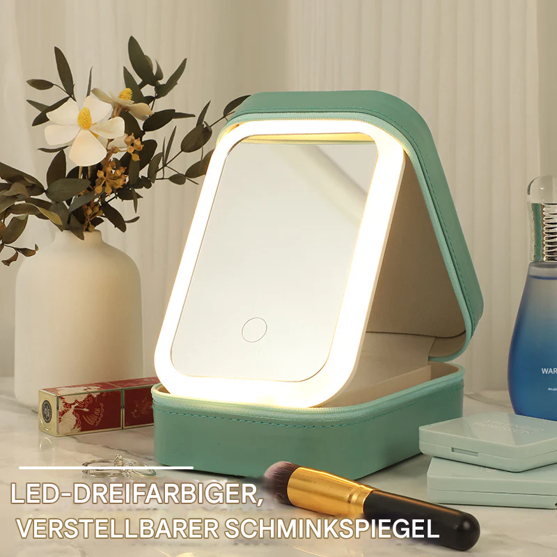 Cosmetic Mirror Box LED Touch Control Three Light Modes