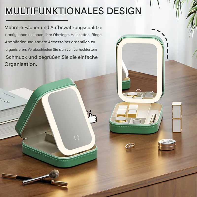 Cosmetic Mirror Box LED Touch Control Three Light Modes