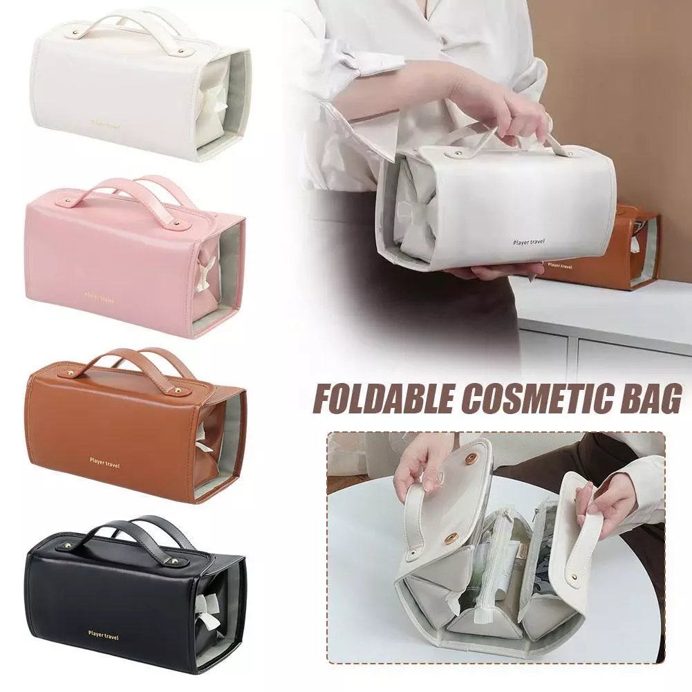 Cosmetic Organizer 4-in-1 Modular & Detachable Waterproof PU Leather