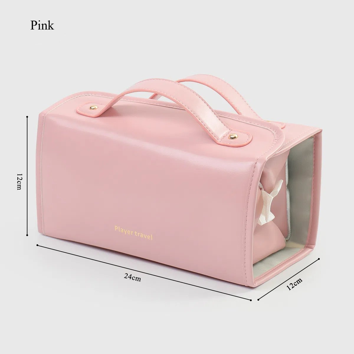 Cosmetic Organizer 4-in-1 Modular & Detachable Waterproof PU Leather