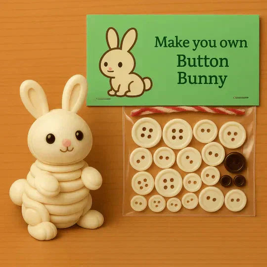 Craft Kit Animal Motifs Buttons & Thread