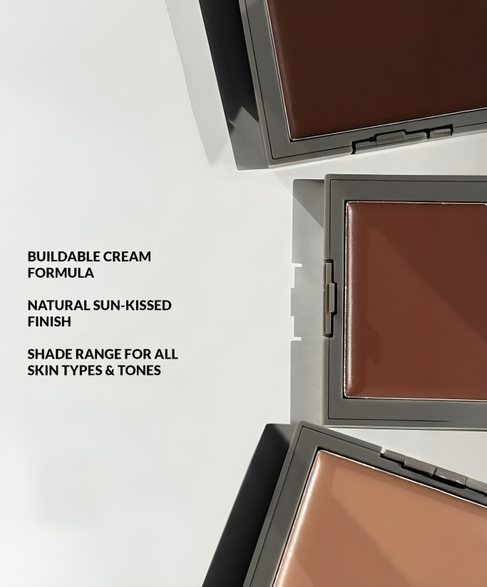 Cream Bronzer Instant Sun-Kissed Natural Finish Vitamin E