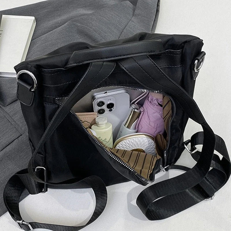 Crossbody Bag Anti-Theft RFID-Blocking Tamper-Proof Zippers