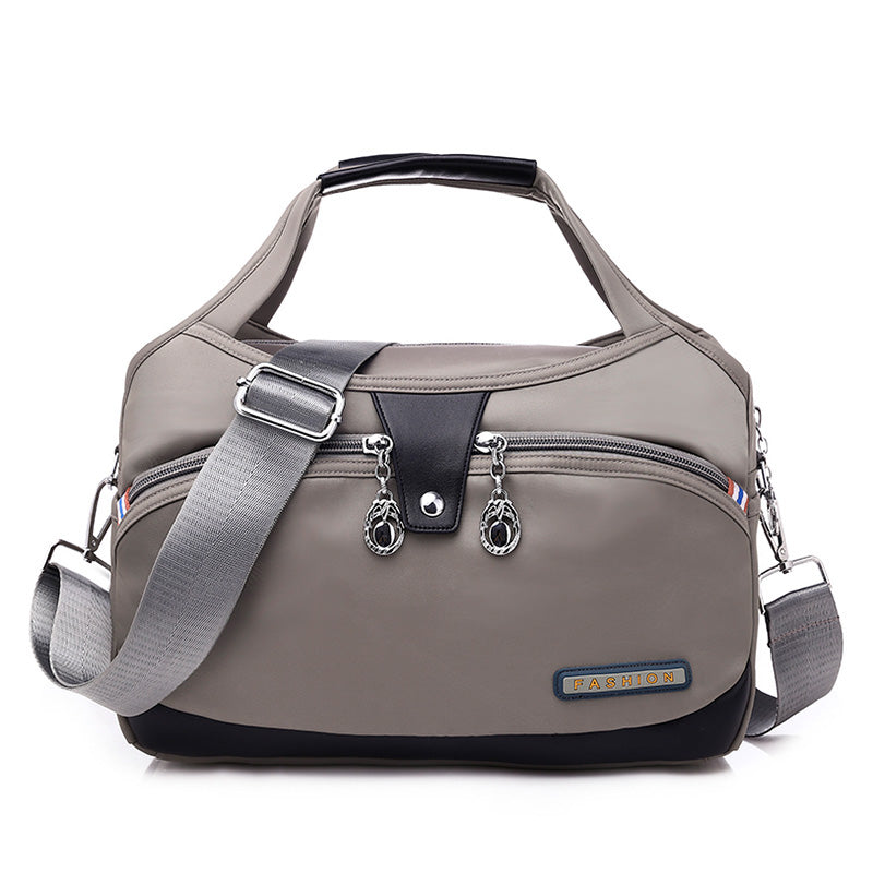 Crossbody Bag Anti-Theft Water-Repellent Nylon Multiple Pockets