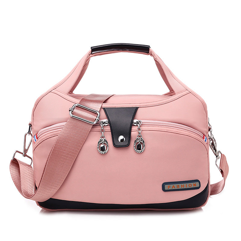 Crossbody Bag Anti-Theft Water-Repellent Nylon Multiple Pockets