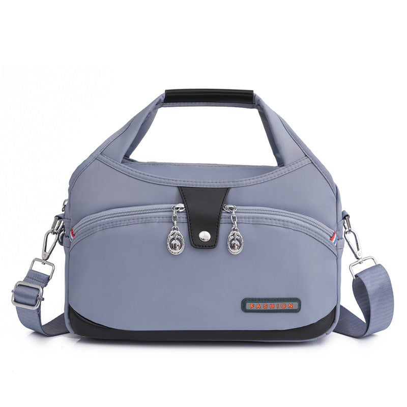 Crossbody Bag Anti-Theft Water-Repellent Nylon Multiple Pockets