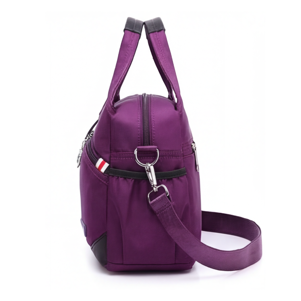 Crossbody Bag Hidden Anti-Theft Pocket & Water-Repellent