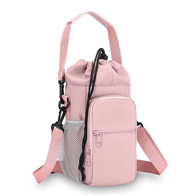 Crossbody Bag Insulated Thermal Lining & Waterproof Nylon Adjustable Strap