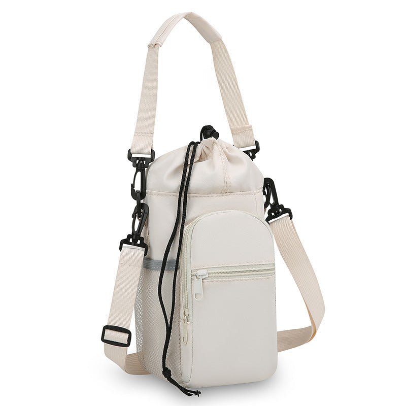 Crossbody Bag Insulated Thermal Lining & Waterproof Nylon Adjustable Strap
