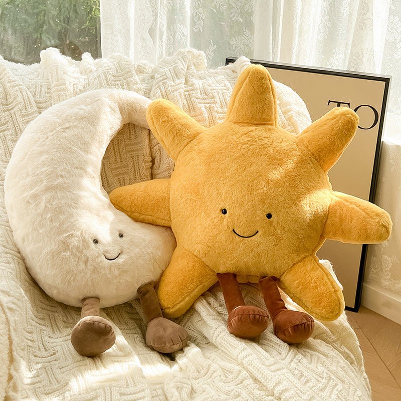 Cuddle Pillow Sun & Moon Soft Plush Shape-Stable