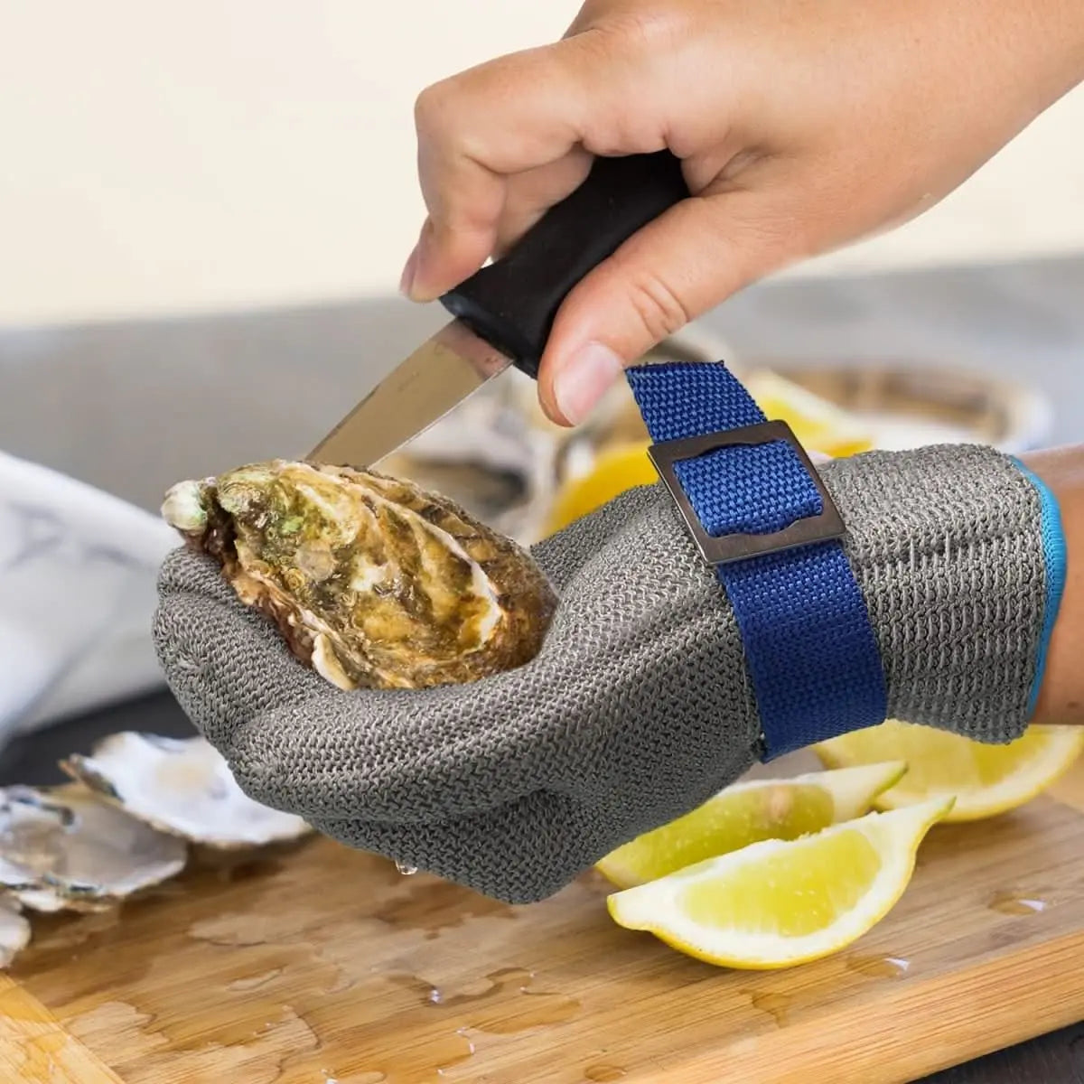 Cut-Resistant Glove Stainless Steel Mesh ANSI A9