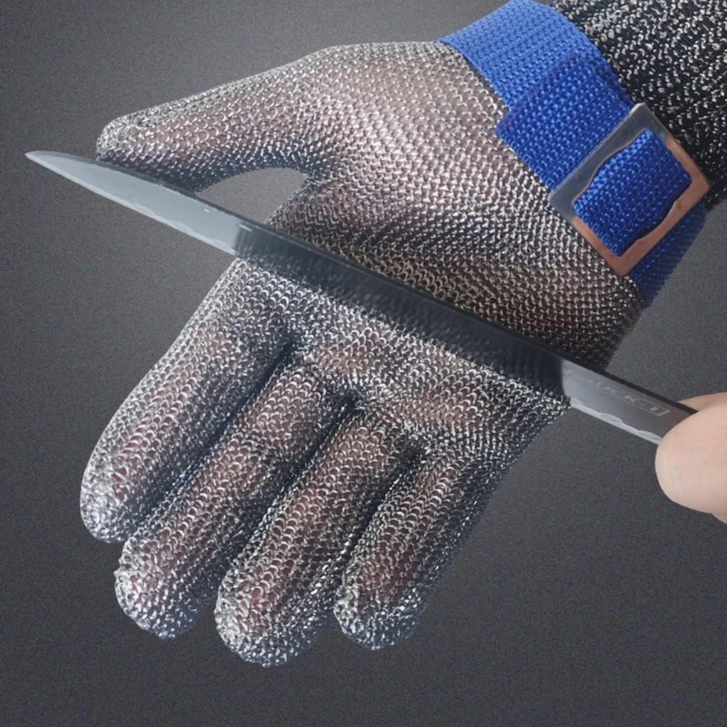 Cut-Resistant Glove Stainless Steel Mesh ANSI A9