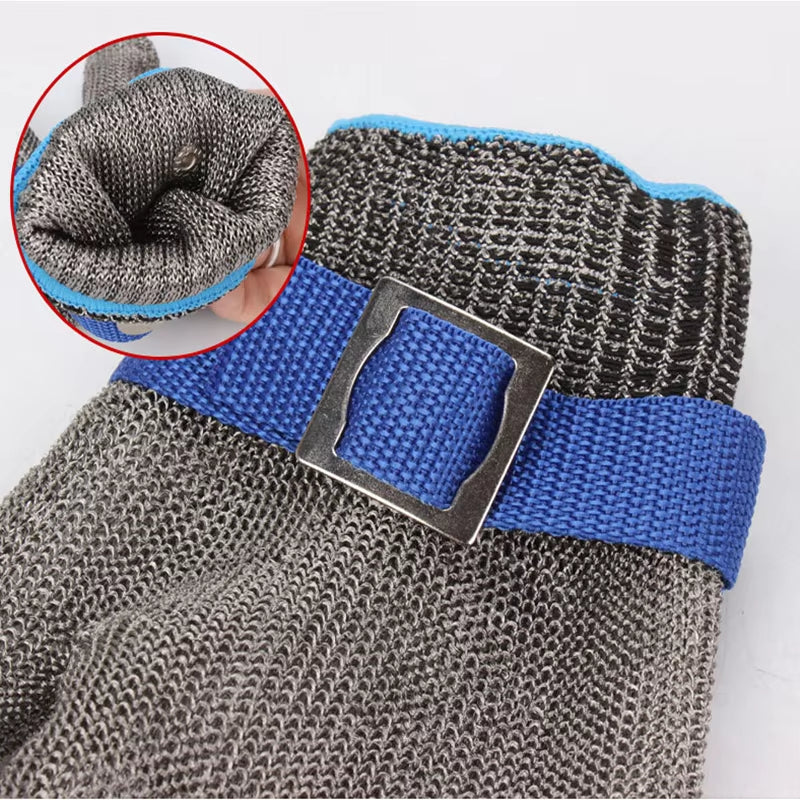 Cut-Resistant Glove Stainless Steel Mesh ANSI A9