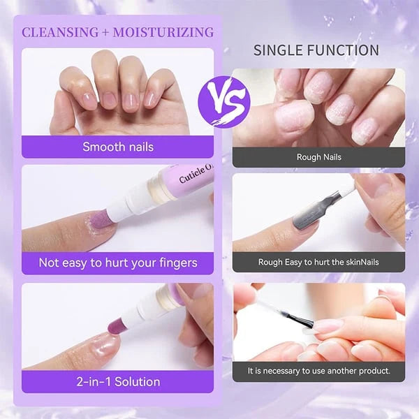 Cuticle Oil Pen Precision Applicator Fast-Absorbing Travel Size