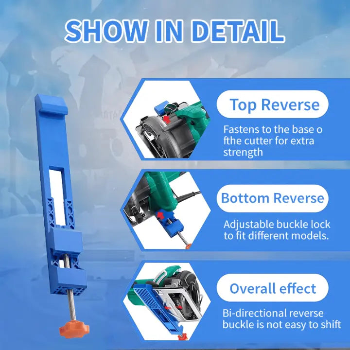 Cutting Guide Non-Slip Adjustable 4 to 6 Inch