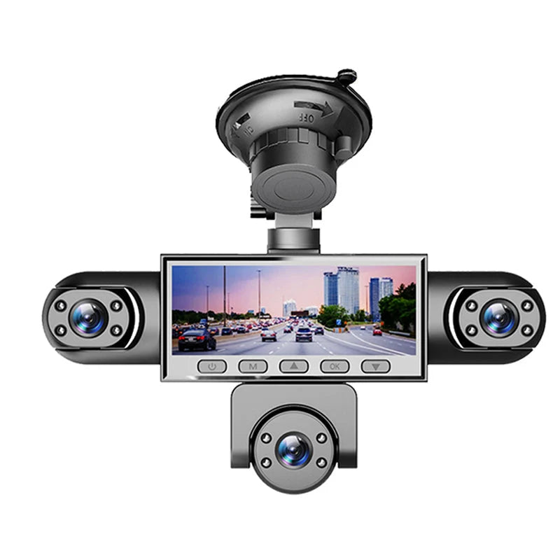 Dash Cam Multi-Camera 1080p Night Vision & Parking Mode