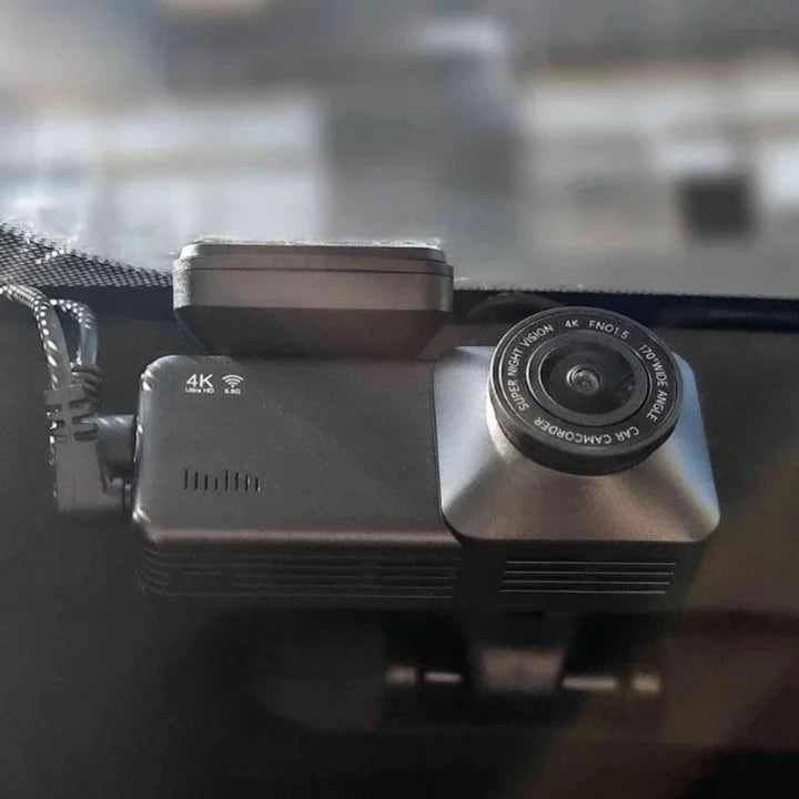 Dash Camera Dual-Lens 4K/1080P WiFi & GPS