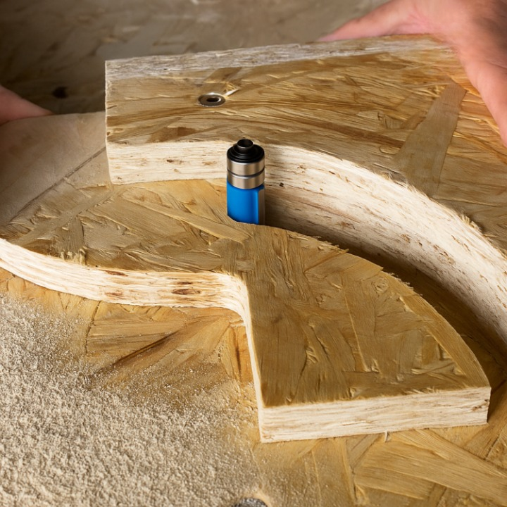 Deburring & Polishing Set 4-Piece Dual Bearing