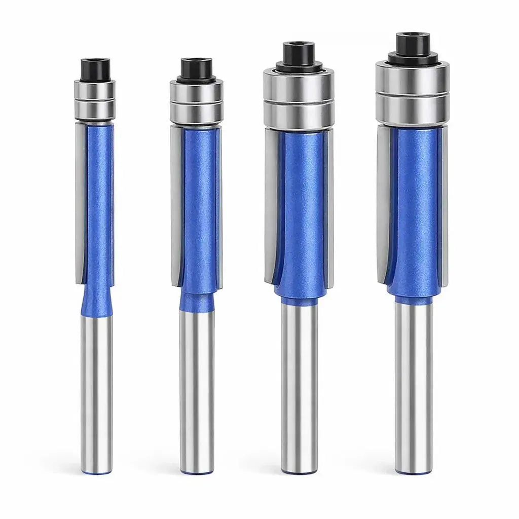 Deburring Tool Set Double-Bearing Tool Steel 1/4 Inch Shank