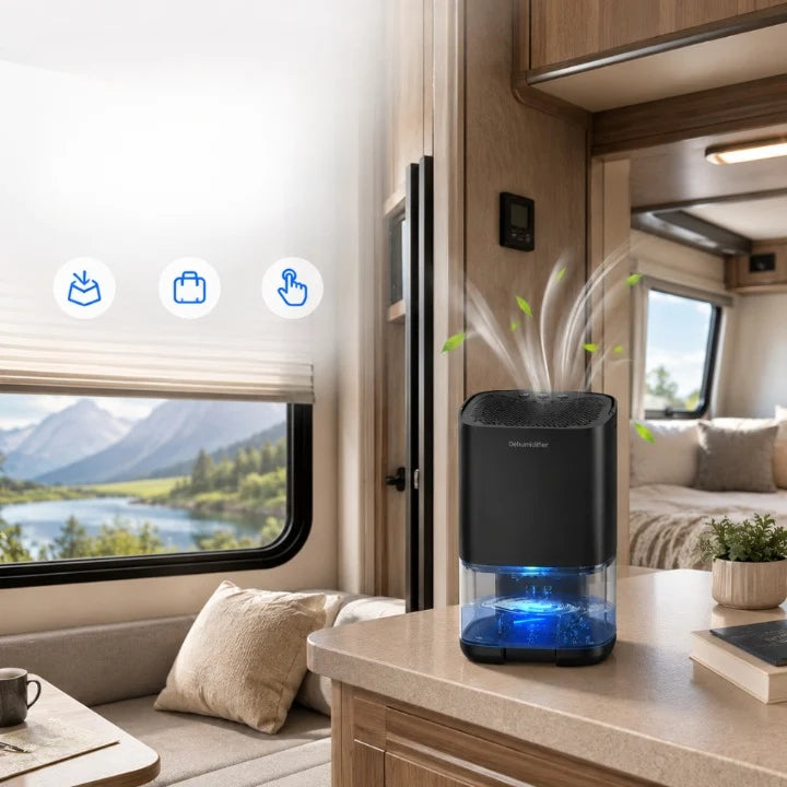Dehumidifier Thermoelectric Quiet 1L Tank