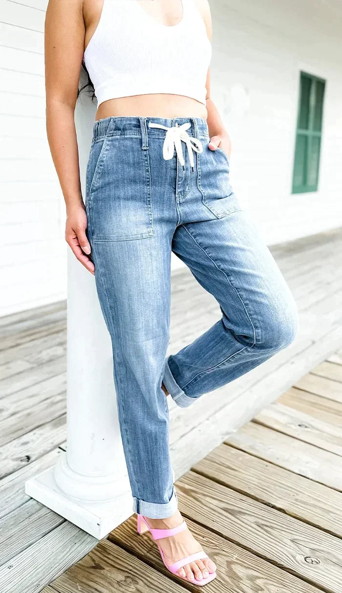 Denim Joggers 3% Lycra Ultra-Stretch