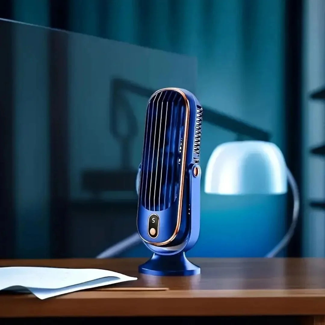 Desk Fan USB Rechargeable Whisper-Quiet