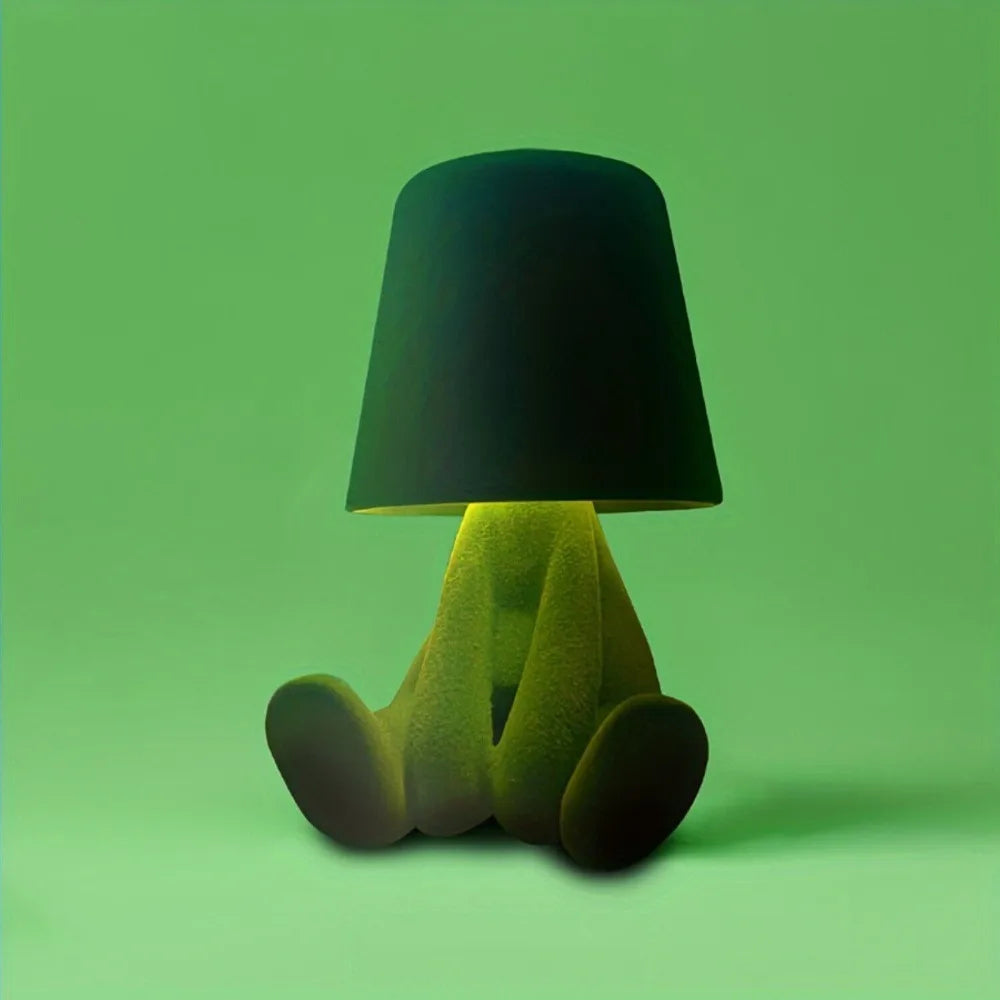 Desk Lamp Figurine Design LED & Rechargeable Battery