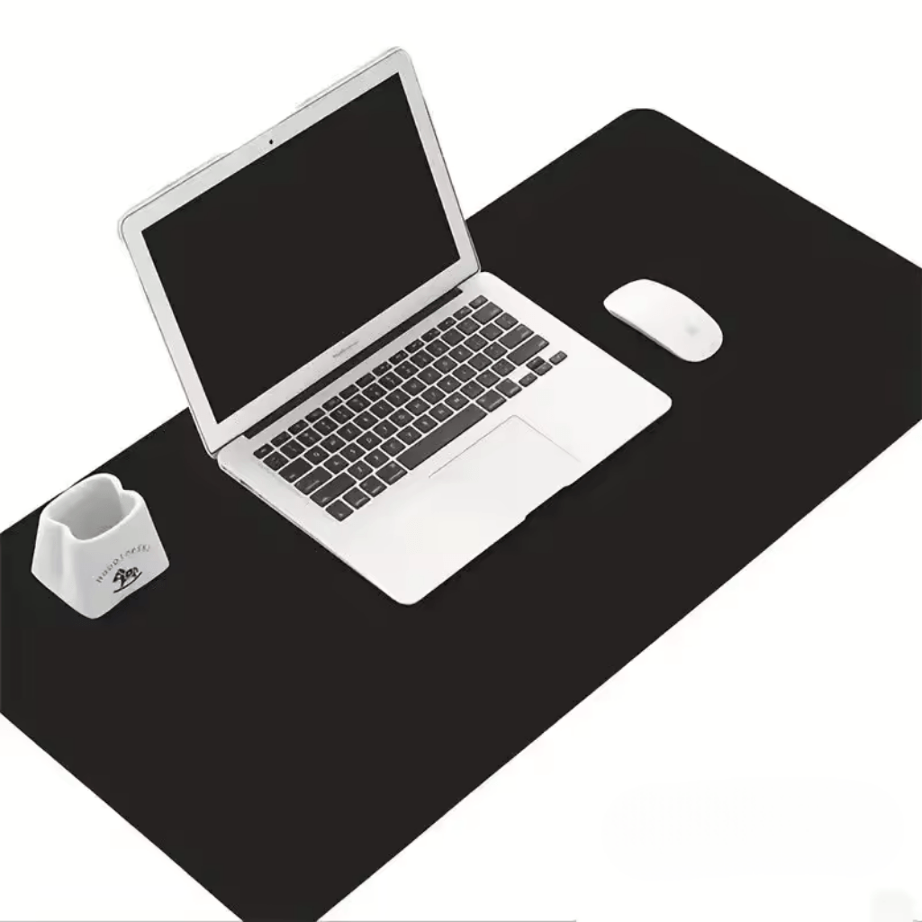 Desk Pad Waterproof Faux Leather Non-Slip Cork Backing
