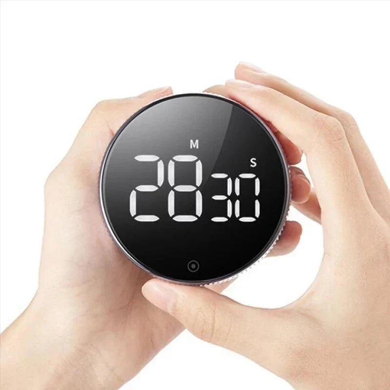 Digital Kitchen Timer Large LCD Magnetic Back