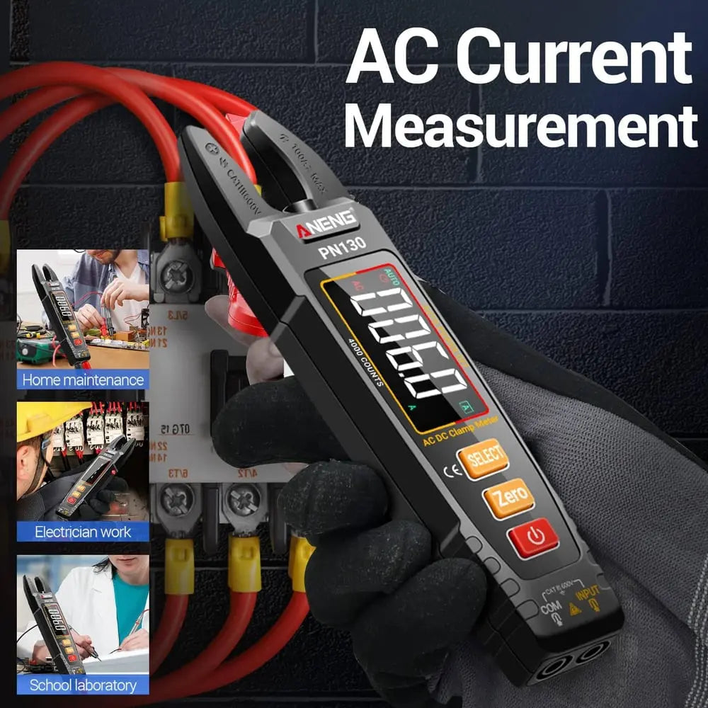 Digital Multimeter Non-Contact Voltage USB Rechargeable CAT III 600V