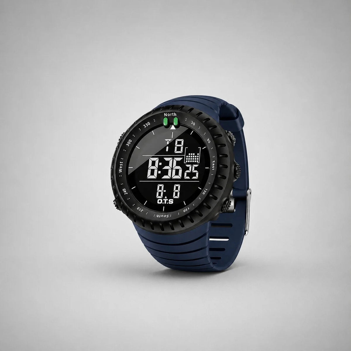 Digital Sports Watch Shockproof Water-Resistant LED Backlight