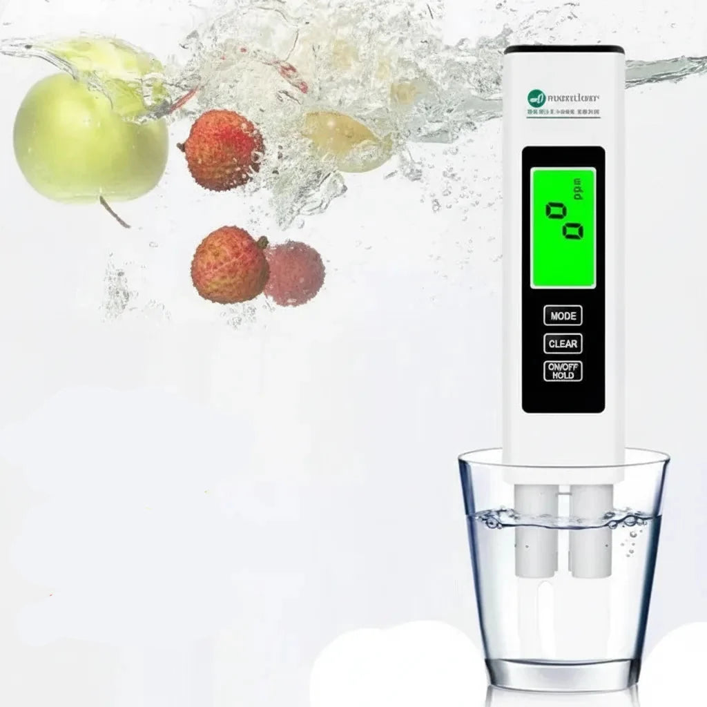 Digital Water Tester 4-In-1 TDS EC PPM & Temp