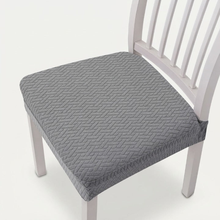 Dining Chair Covers Elastic Jacquard Water-Repellent Set of 4