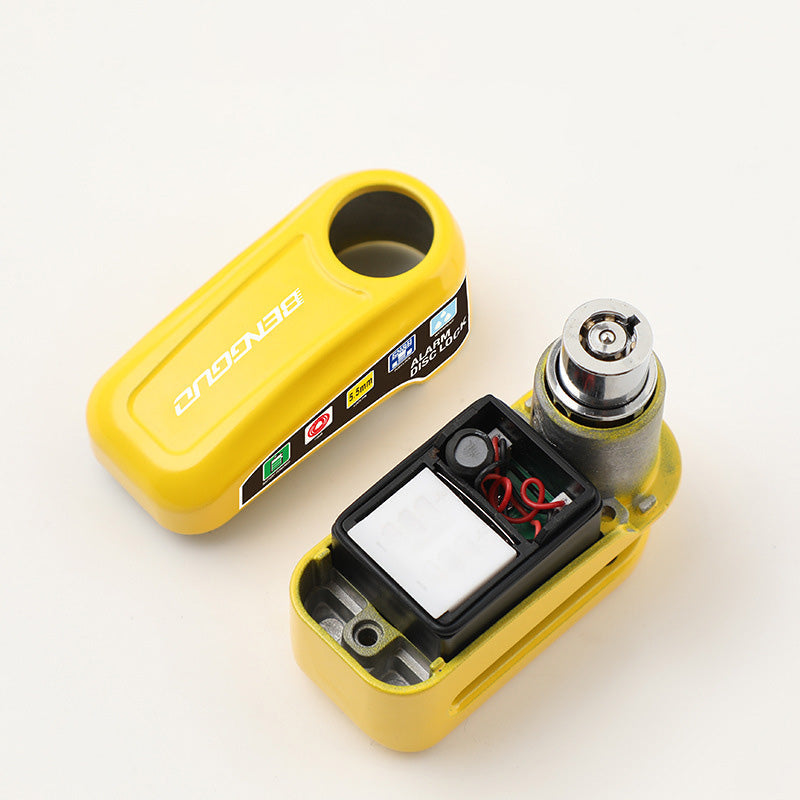 Disc Brake Lock 110 dB Alarm Keyless & Weatherproof