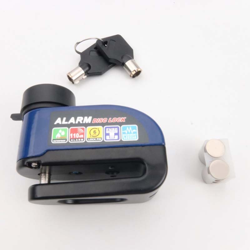 Disc Brake Lock 110 dB Alarm & Motion Sensor