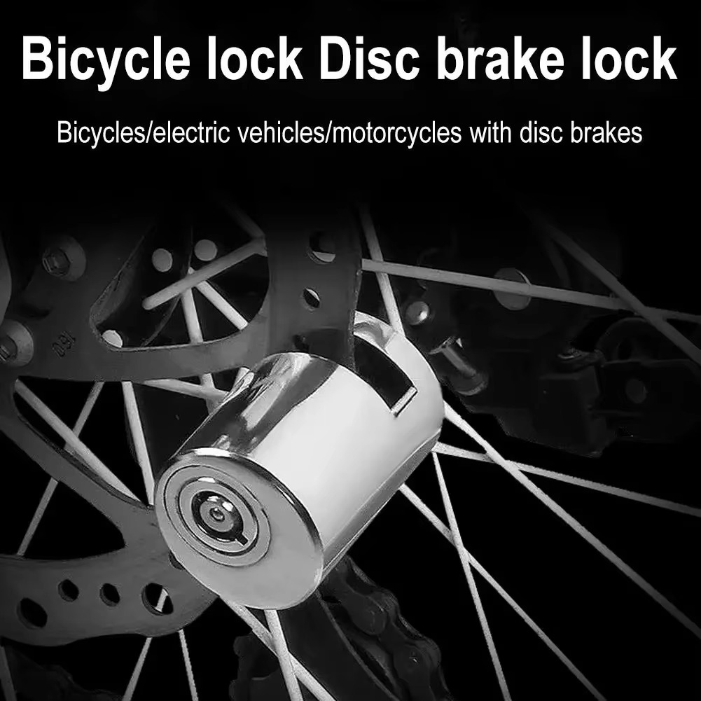 Disc Brake Lock Hardened Steel Weatherproof Universal Fit
