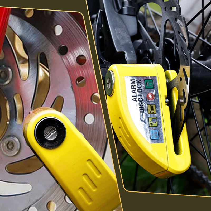 Disc Lock 110 dB Alarm Aluminum Alloy Weatherproof