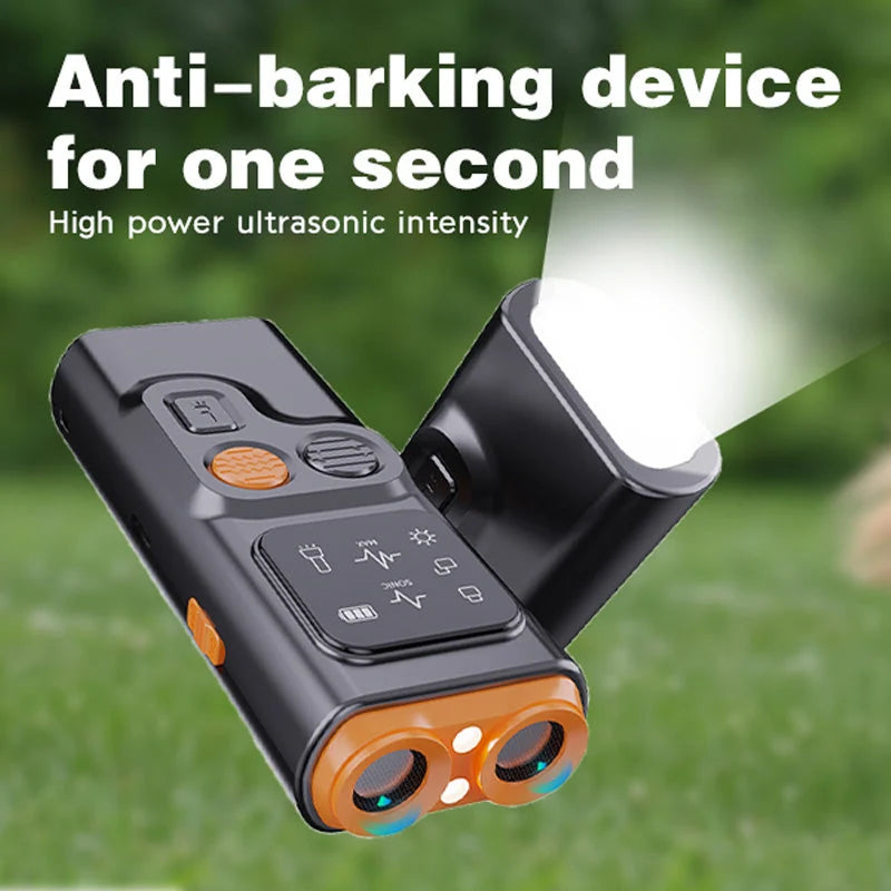 Dog Bark Stopper Ultrasonic & LED USB Rechargeable