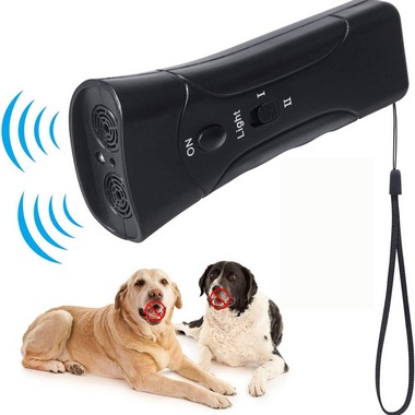 Dog Bark Trainer Ultrasonic LED 49 Ft Range