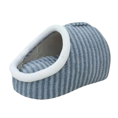 Dog Bed Donut Plush Bolster Raised Rim