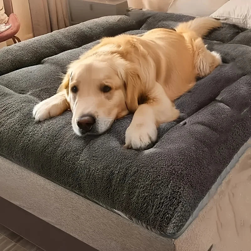 Dog Bed Extra Large Plush Thick Padding Hand Washable