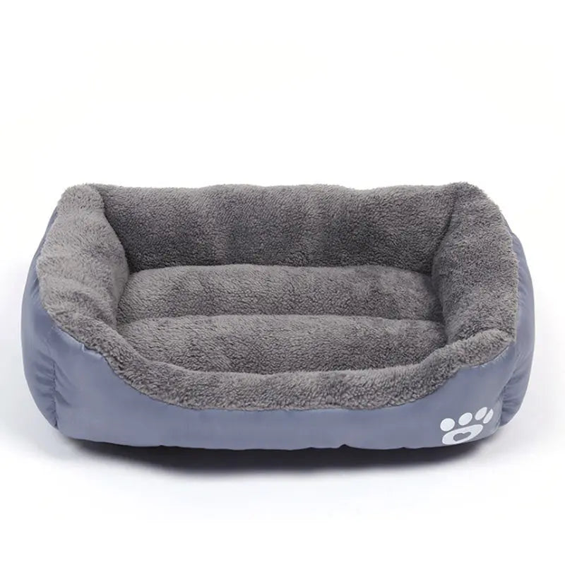 Dog Bed Plush Fleece & Padded Sidewalls Machine Washable