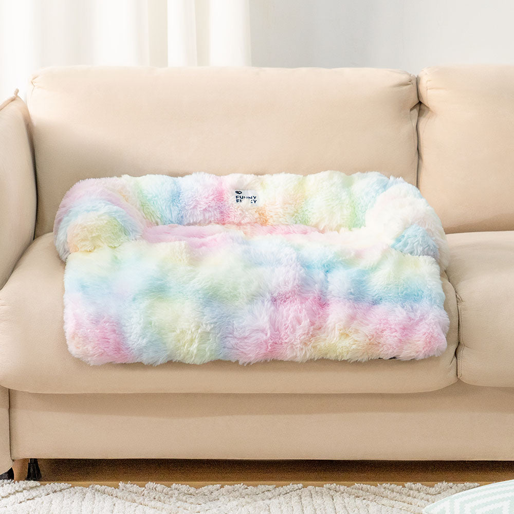 Dog Bed Ultra-Soft Plush Non-Slip Machine Washable